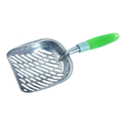 Flamingo Kattenbakschep Zora - Grijs/Zwart