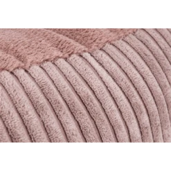 Designed By Lotte Kattenmand Ribbed Met Rits - Roze - 50x50x17cm -Huisdier Uitgebreid Winkel kattenmand ribbed met rits roze 50x50x17cm 3 1