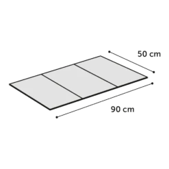 Flamingo Koelmat Fresk Rechthoek - L - 90x50cm - Blauw -Huisdier Uitgebreid Winkel koelmat fresk rechthoek l 90x50cm blauw 90x50cm 4