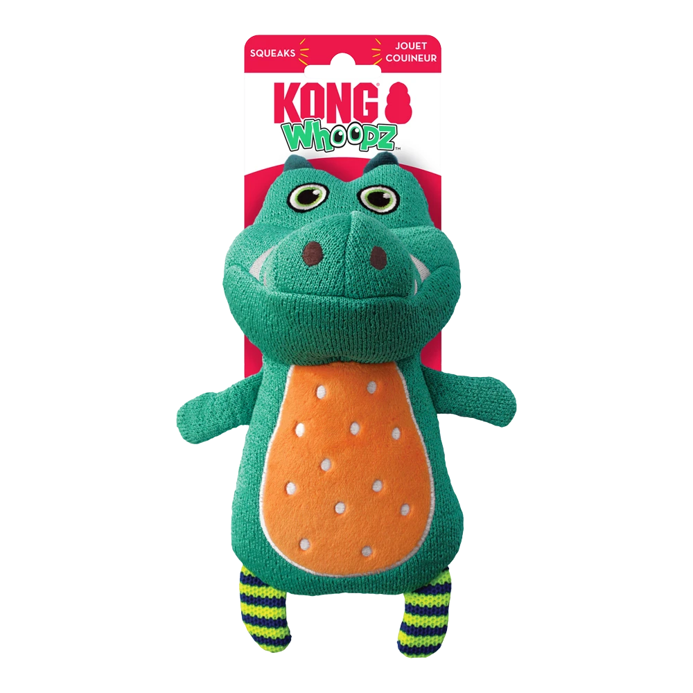 KONG Whoopz Gator - S - Hondenspeelgoed 4 KONG Whoopz Gator - S - Hondenspeelgoed - Afbeelding 2