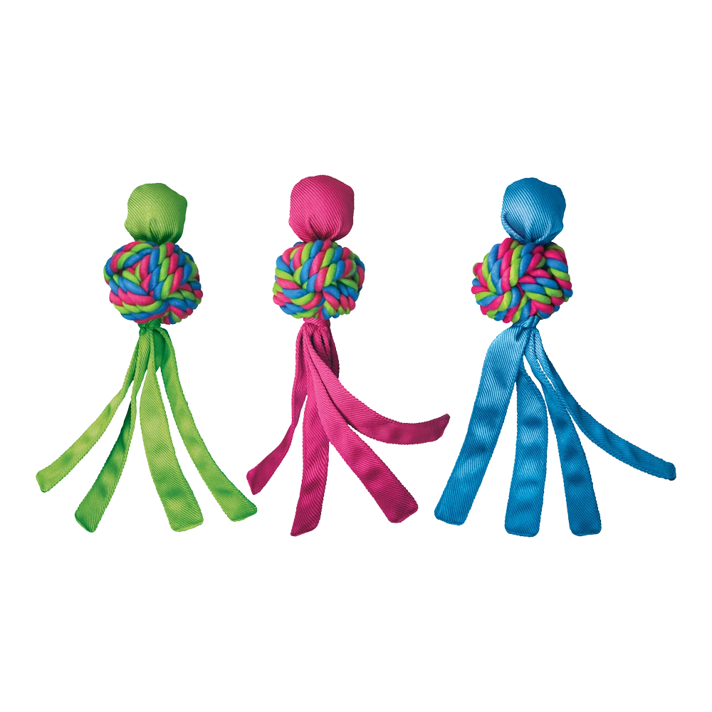 KONG Wubba Weaves - L - Assorti - 1 Stuk - Hondenspeelgoed - Afbeelding 6