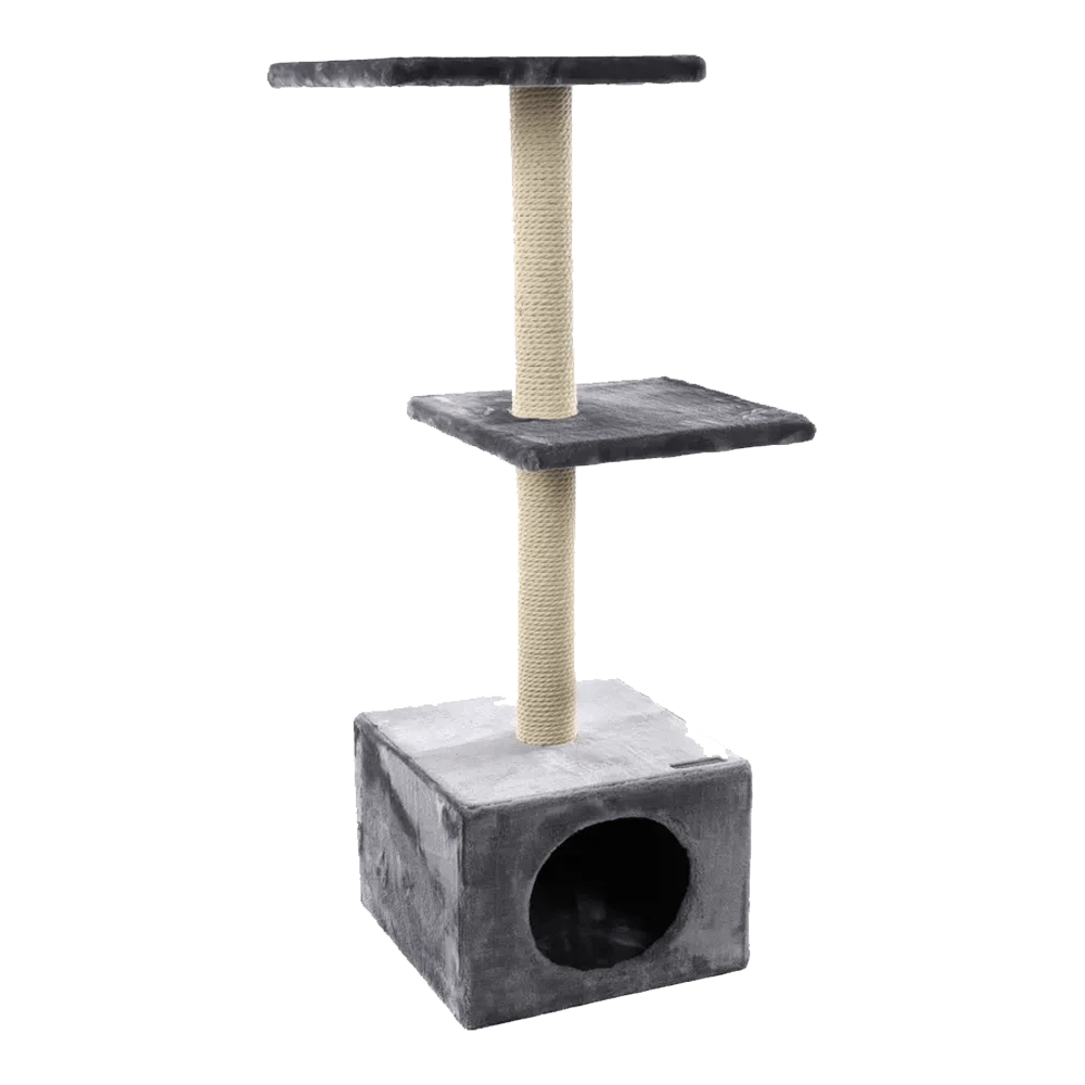 Flamingo Krabpaal Dalto - Grijs/Wit - 35x35x104,5cm 3 Flamingo Krabpaal Dalto - Grijs/Wit - 35x35x104,5cm