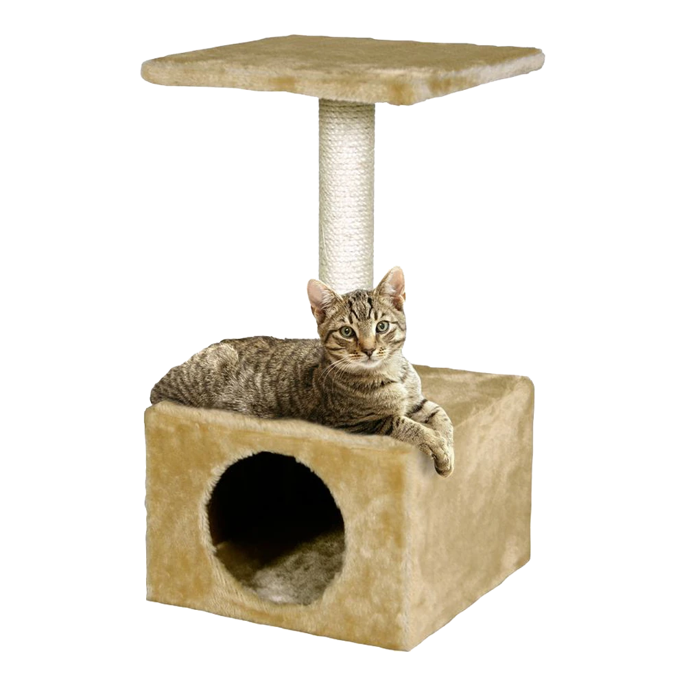 Flamingo Krabpaal Sassiu00e8re - Beige - 30x30x55cm 4 Flamingo Krabpaal Sassiu00e8re - Beige - 30x30x55cm - Afbeelding 2