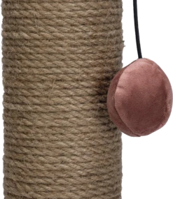 Krabpaal Yenna - Roze - 41x41x70cm - Designed By Lotte -Huisdier Uitgebreid Winkel krabpaal yenna roze 41x41x70cm designed by lotte 5