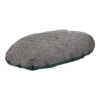 Flamingo Kussen Mano Ovaal Met Rits - Grijs - 60x40x12CM