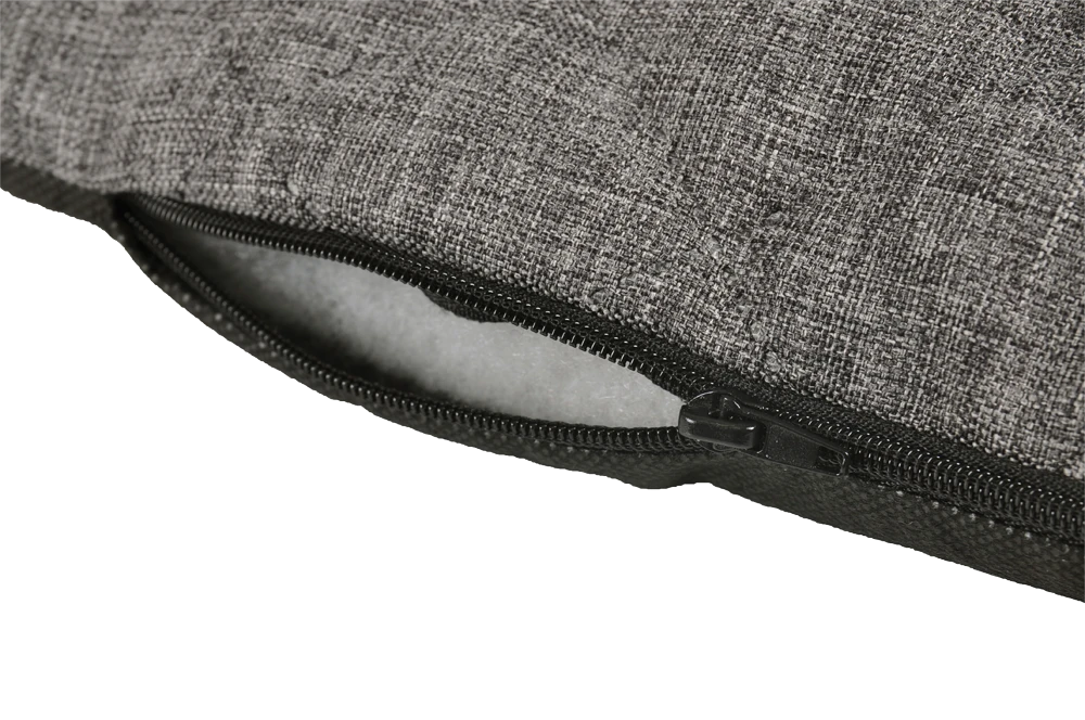 Flamingo Kussen Mano Rechthoekig Met Rits Plat - Grijs - 55x38,5x3CM 4 Flamingo Kussen Mano Rechthoekig Met Rits Plat - Grijs - 55x38,5x3CM - Afbeelding 2