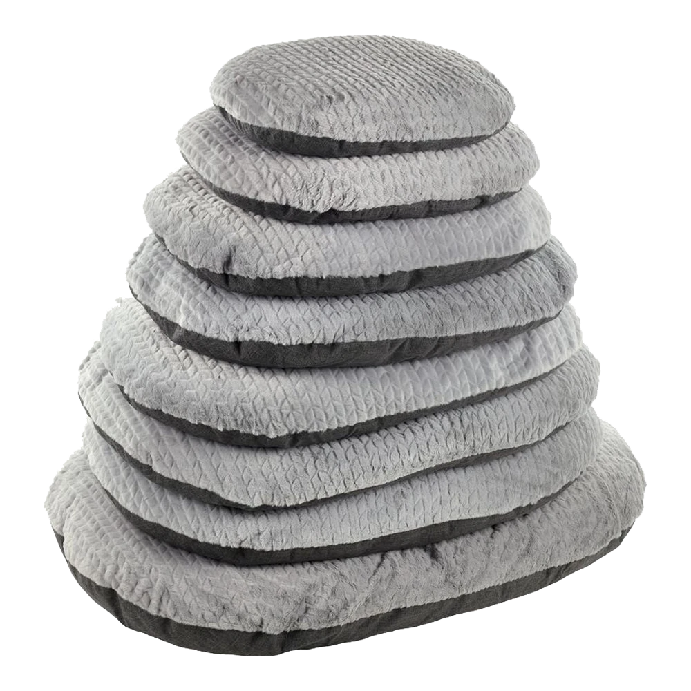 Flamingo Kussen Zupo Ovaal Met Rits - Donkergrijs - 110x80x12CM 4 Flamingo Kussen Zupo Ovaal Met Rits - Donkergrijs - 110x80x12CM - Afbeelding 2