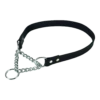 Beeztees Leren Sliphalsband Met Ketting - Zwart - 50 Cm X 20 Mm - Hondenhalsband -Huisdier Uitgebreid Winkel leren sliphalsband met ketting zwart 50 cm x 20 mm hondenhalsband 1