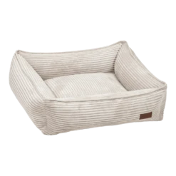 Designed By Lotte Ligmand Ribbed Met Rits - Lichtgrijs - 65x60x20cm