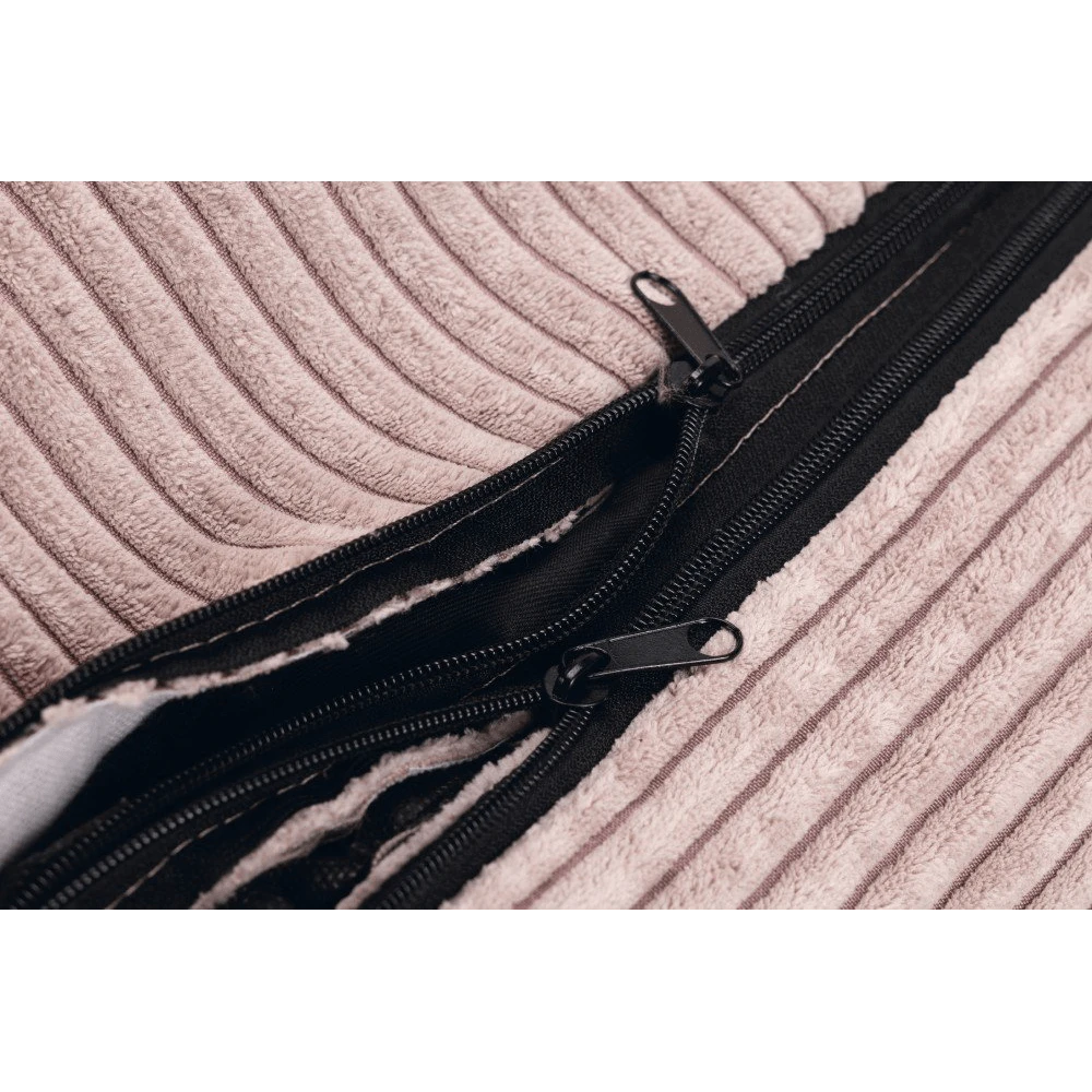 Designed By Lotte Ligmand Ribbed Met Rits - Roze- 95x80x23cm 4 Designed By Lotte Ligmand Ribbed Met Rits - Roze- 95x80x23cm - Afbeelding 2