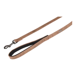 Flamingo Looplijn Delu Bruin - 130cm 15mm - Hondenriem