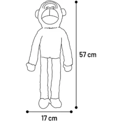 Flamingo Madina Aap - Bruin - 17x12x57cm - Hondenspeelgoed 7 Flamingo Madina Aap - Bruin - 17x12x57cm - Hondenspeelgoed -Huisdier Uitgebreid Winkel madina aap bruin 17x12x57cm hondenspeelgoed 3 1