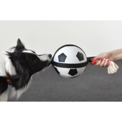 Flamingo Matchball Voetbal Met Touw - 20x20x50cm -Huisdier Uitgebreid Winkel matchball voetbal met touw 5 2