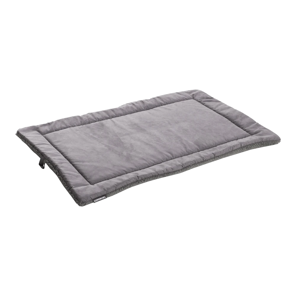 MaxxNobel Benchkussen Nubuck Lederlook/teddy - Antraciet - 125 X 90cm - Hondenkussen, Benchmat 3 MaxxNobel Benchkussen Nubuck Lederlook/teddy - Antraciet - 125 X 90cm - Hondenkussen, Benchmat