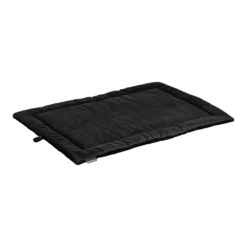 MaxxNobel Benchkussen Nubuck Lederlook/teddy - Zwart - 60 X 50cm - Hondenkussen, Benchmat