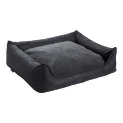 MaxxNobel Orthopedische Sofa Lederlook/teddy - Zwart - 70 X 50cm - Hondenmand -Huisdier Uitgebreid Winkel maxxnobel orthopedische sofa lederlook teddy zwart hondenmand 2 1