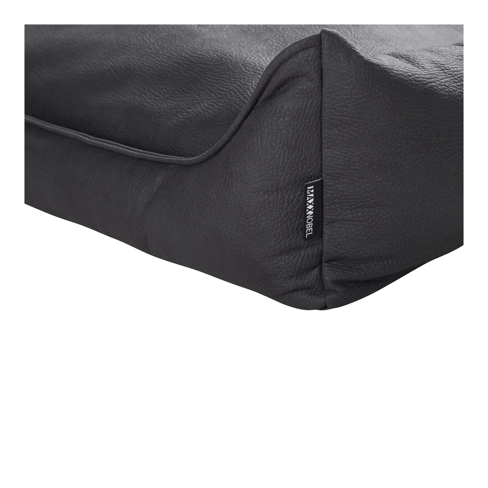 MaxxNobel Ultra Orthopedische Sofa Zware Stof - Zwart - 120 X 85cm - Hondenmand - Afbeelding 2