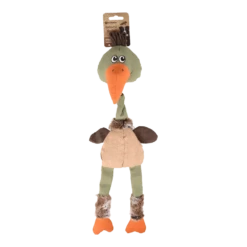 Flamingo Natura Delight Vogel + Bungee Hondenspeeltje - 49cm -Huisdier Uitgebreid Winkel natura delight vogel bungee hondenspeeltje 49cm 2 1