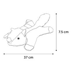 Flamingo Natura Delight Vos Hondenspeeltje - 37cm 7 Flamingo Natura Delight Vos Hondenspeeltje - 37cm -Huisdier Uitgebreid Winkel natura delight vos hondenspeeltje 37cm 3 1