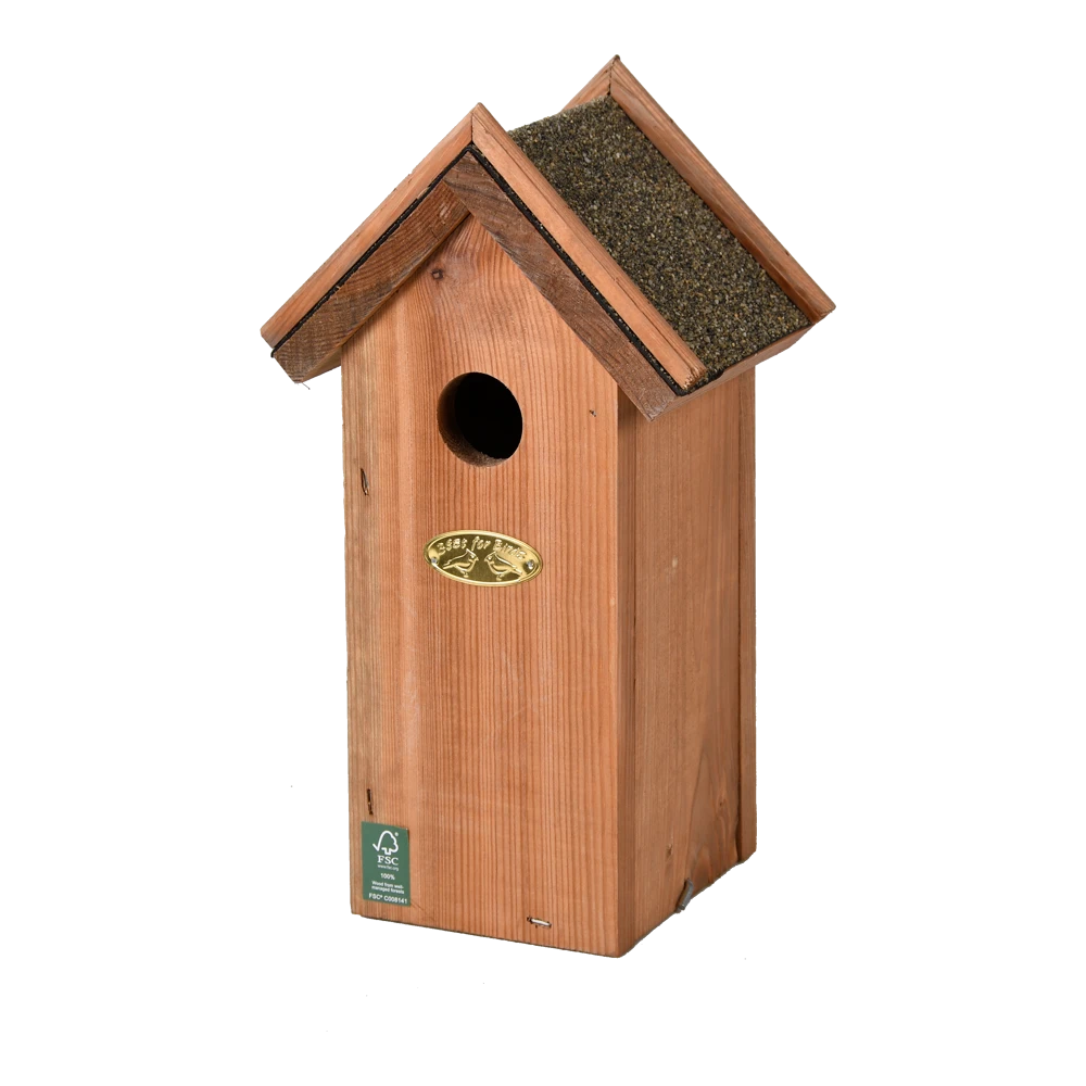 Nestkast Pimpelmees Bitumen Dak 3 Nestkast Pimpelmees Bitumen Dak