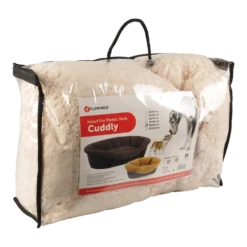 Flamingo Overtrek Cuddly Bruin - 80/90CM -Huisdier Uitgebreid Winkel overtrek cuddly bruin 80 90cm 3 3