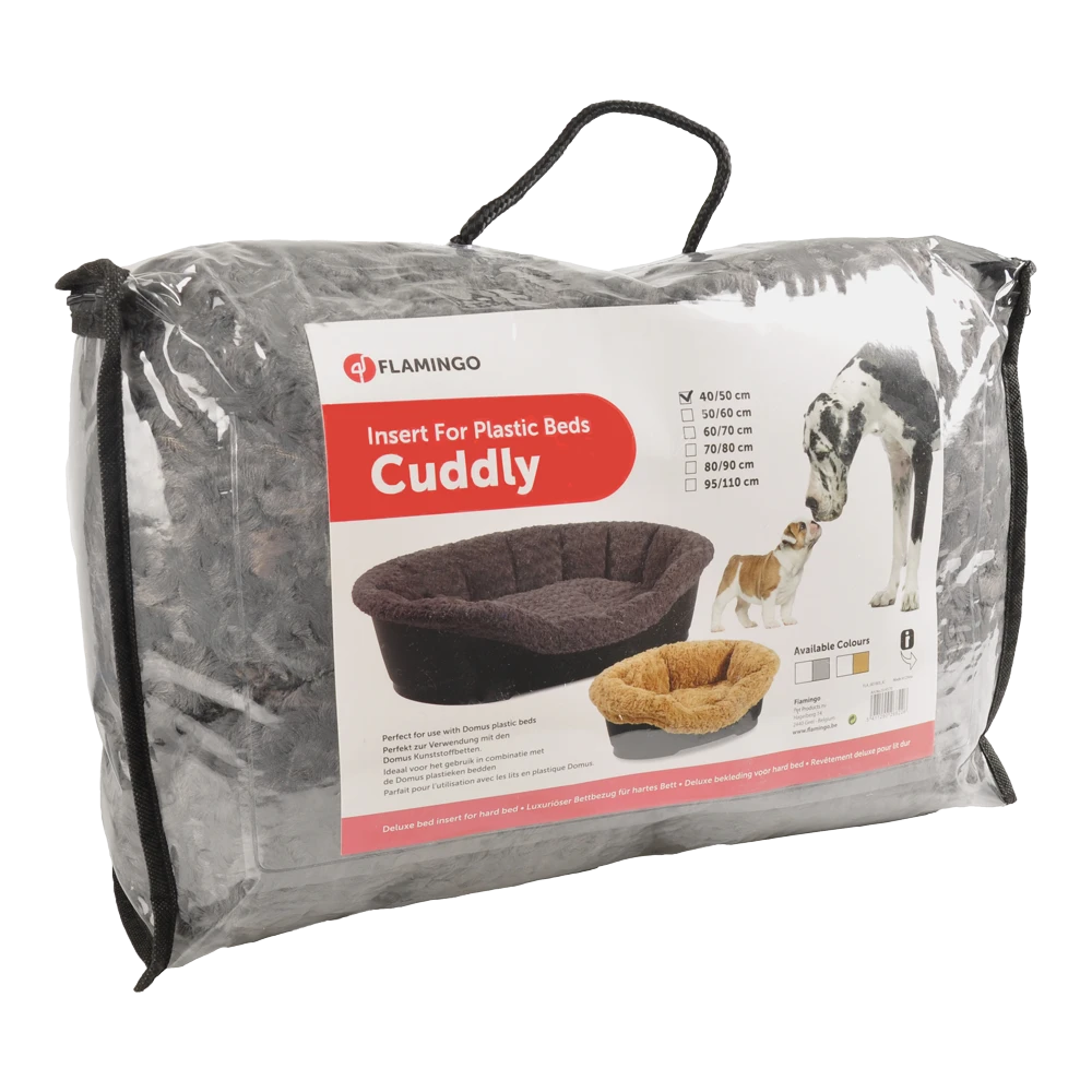 Flamingo Overtrek Cuddly Grijs - 40/50CM 5 Flamingo Overtrek Cuddly Grijs - 40/50CM - Afbeelding 3