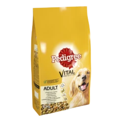 Pedigree Vital Protection Adult Brokken - Kip & Groenten - Hondenvoer - 10 Kg -Huisdier Uitgebreid Winkel pedigree brokken kip hondenvoer 10kg 4 1