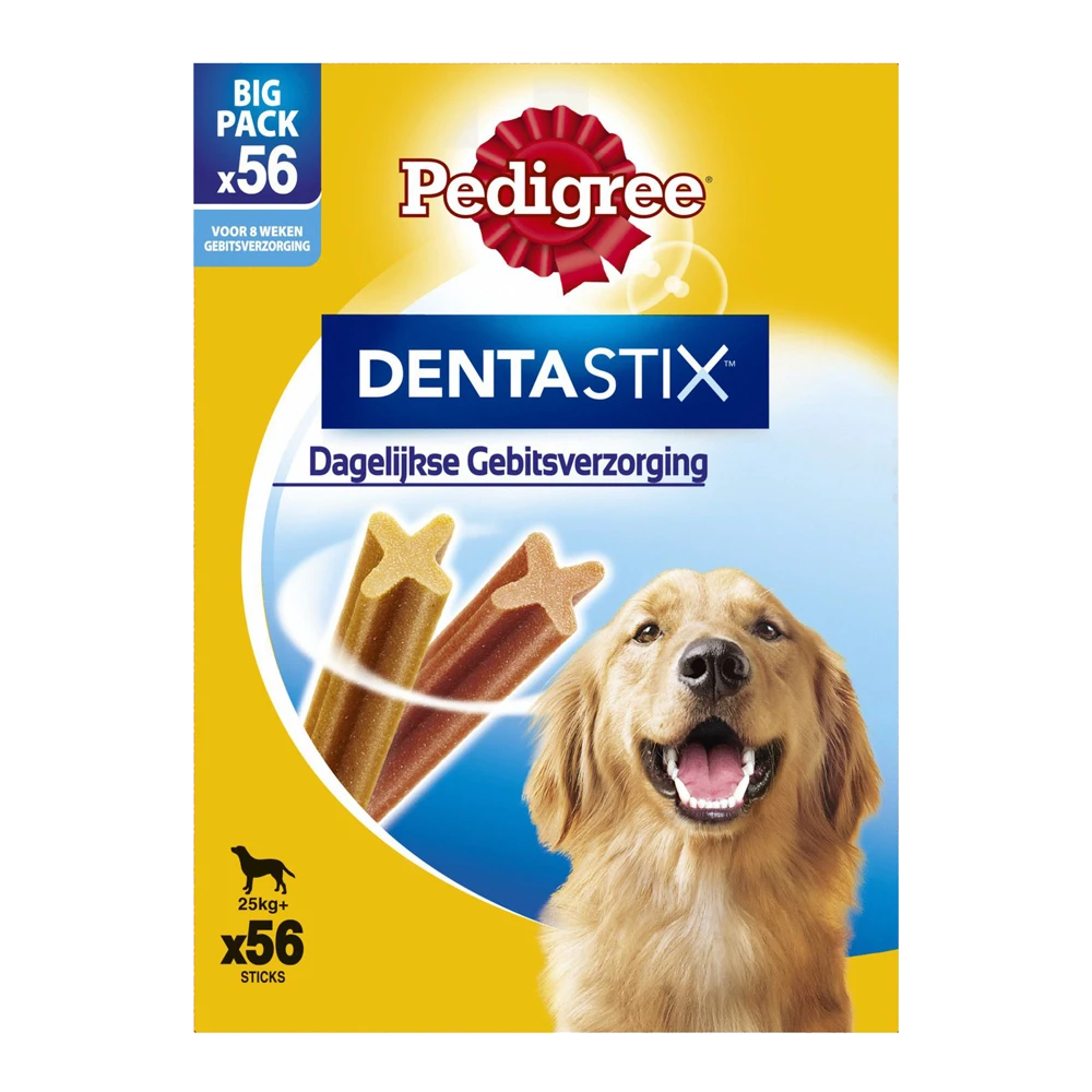 Pedigree Dentastix Maxi Kauwstaaf - Gebitsverzorgende Hondensnack - 56st 3 Pedigree Dentastix Maxi Kauwstaaf - Gebitsverzorgende Hondensnack - 56st