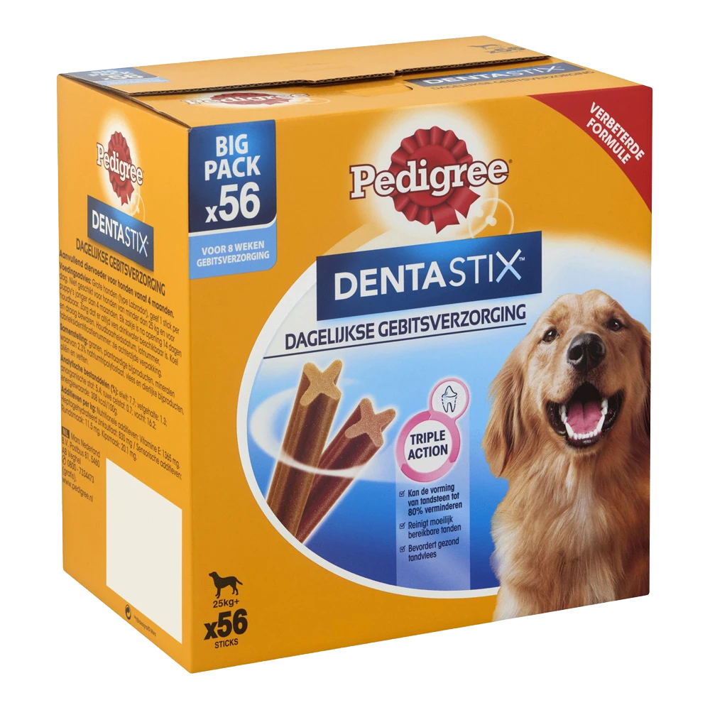 Pedigree Dentastix Maxi Kauwstaaf - Gebitsverzorgende Hondensnack - 56st 6 Pedigree Dentastix Maxi Kauwstaaf - Gebitsverzorgende Hondensnack - 56st - Afbeelding 4