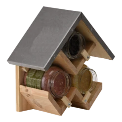 Pindakaashuisje Triple -Huisdier Uitgebreid Winkel pindakaashuisje triple best for birds 4