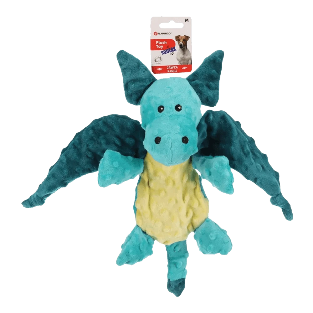 Flamingo Pluche Draak - 40cm 4 Flamingo Pluche Draak - 40cm - Afbeelding 2