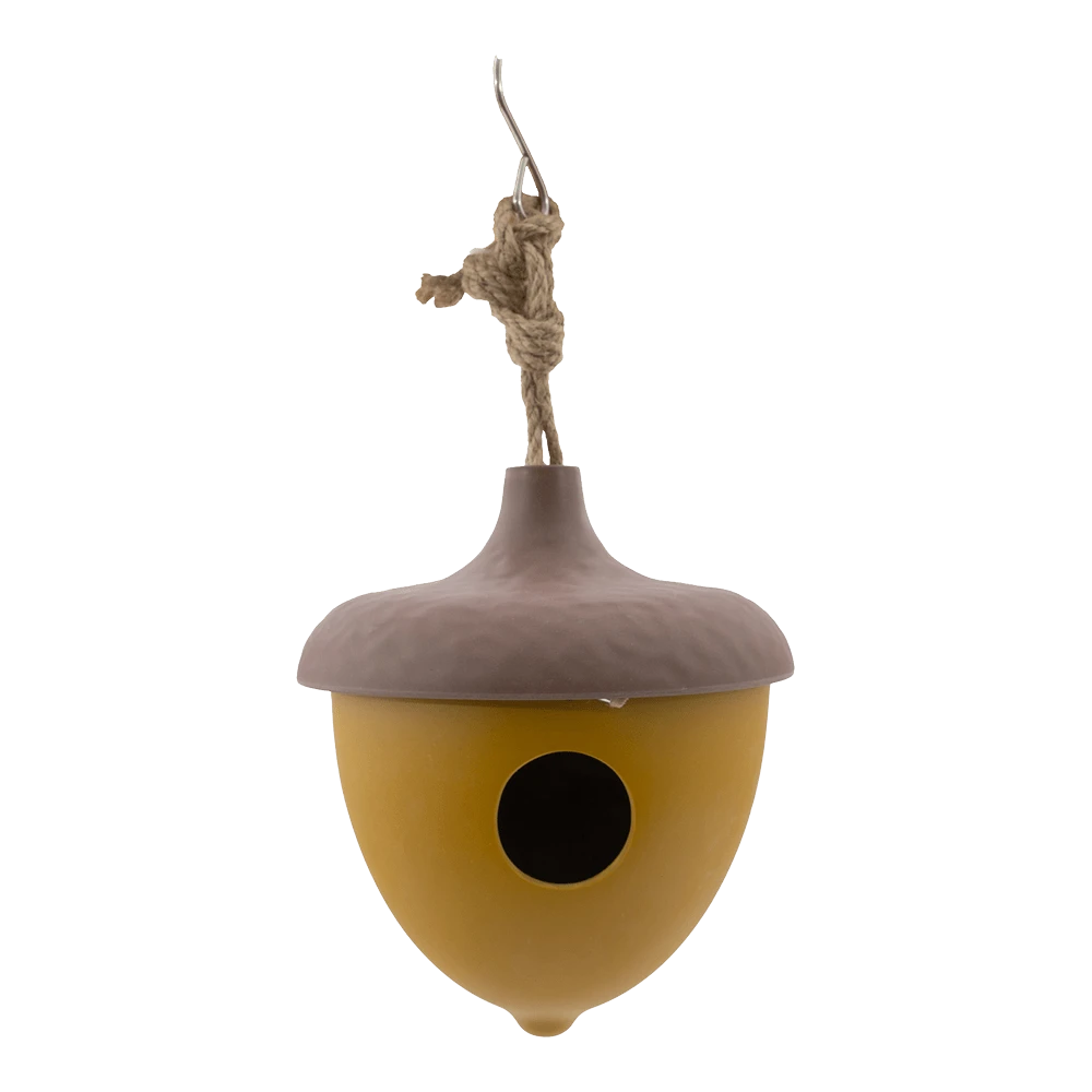 Point-Virgule Vogelhuisje - Bamboevezel Eikel Okergeel - U00f816.4cm X H18.7cm 3 Point-Virgule Vogelhuisje - Bamboevezel Eikel Okergeel - U00f816.4cm X H18.7cm