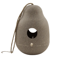 Point-Virgule Vogelhuisje - Bamboevezel Naturel - U00f818.1cm X H25cm