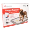 Flamingo Puppy Trainer M + 10 Pads - 60x45cm - Honden Zindelijksheidmat