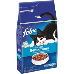 PURINAu00ae Felixu00ae Seaside Sensations Met Zalm En Groenten - Kattenvoer - 4kg -Huisdier Uitgebreid Winkel purina felix seaside zalm groenten 4kg kattenvoer 5 1