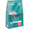 Purina One PURINAu00ae ONE Adult Rijk Aan Zalm & Volkoren Granen Brokjes - Kattenvoer - 3kg