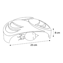 Flamingo Roller Helico Elektronisch -Huisdier Uitgebreid Winkel roller helico elektronisch 4