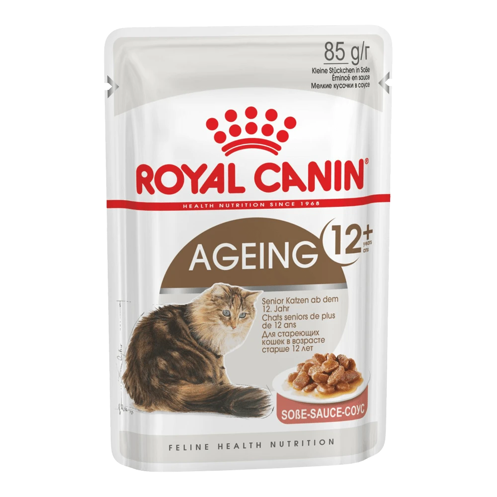 ROYAL CANINu00ae Ageing 12+ In Gravy - Senior - Kattenvoer - 12x85g 3 ROYAL CANINu00ae Ageing 12+ In Gravy - Senior - Kattenvoer - 12x85g