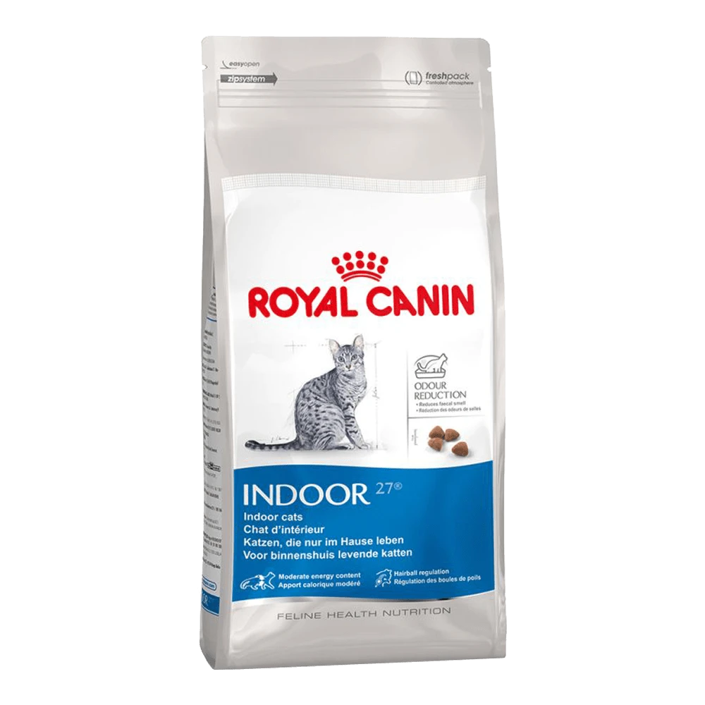 ROYAL CANINu00ae Indoor 27 - Volwassen - Kattenvoer - 2kg 3 ROYAL CANINu00ae Indoor 27 - Volwassen - Kattenvoer - 2kg