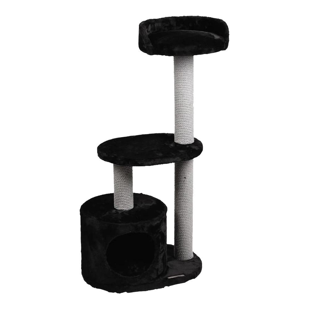 Flamingo Scratching Tree Echo - Black - 48x34x99cm 3 Flamingo Scratching Tree Echo - Black - 48x34x99cm