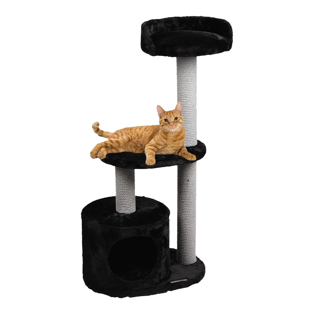 Flamingo Scratching Tree Echo - Black - 48x34x99cm 4 Flamingo Scratching Tree Echo - Black - 48x34x99cm - Afbeelding 2