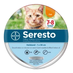 Seresto Teken- En Vlooienband Kat - Anti Tekenmiddel - 38 Cm