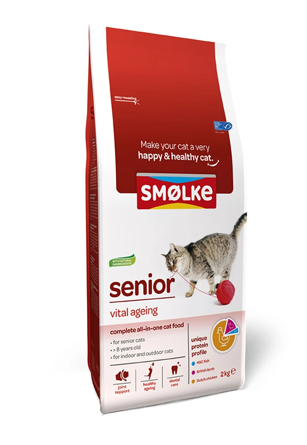 Smu00f8lke Senior - Kattenvoer - 2kg 3 Smu00f8lke Senior - Kattenvoer - 2kg