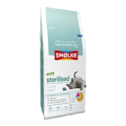 Smu00f8lke Sterilised Weight Control - Kip, Lam & Vis - Kattenvoer - 2kg