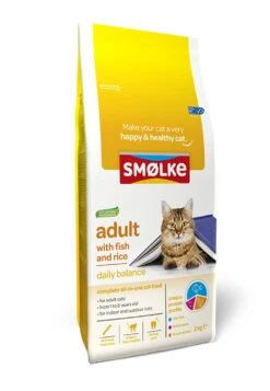 Smu00f8lke Adult Met Vis En Rijst - Kattenvoer - 2kg