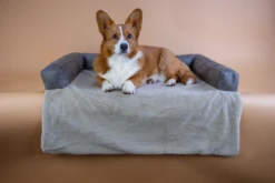 Sofa Protector Ozzy - 90x80cm - Grijs - Fins & Fur - Hondendeken -Huisdier Uitgebreid Winkel sofa protector ozzy fins fur hondendeken 3 1