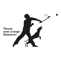 Flamingo Spector Stok Met Bal - 68cm -Huisdier Uitgebreid Winkel spector stok met bal 68cm 3 1