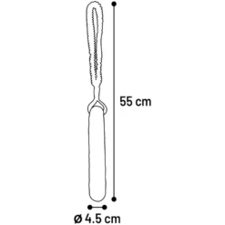 Flamingo Strekta Met Staaf - Rood En Zwart - 55cm - Hondenspeelgoed -Huisdier Uitgebreid Winkel strekta met staaf rood en zwart 55cm hondenspeelgoed 3 1