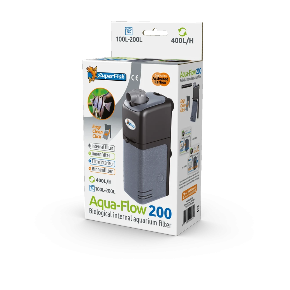 Superfish Aquaflow 200 Filter - 500L - Aquariumfilter 3 Superfish Aquaflow 200 Filter - 500L - Aquariumfilter