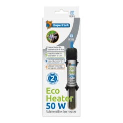 Superfish Eco Heater 50W - 0-30L - 17cm - Aquariumverwarming